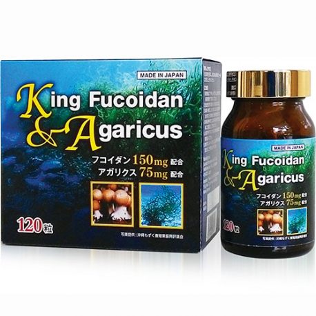 King Fucoidan & Agaricus Nhật Bản dạng viên